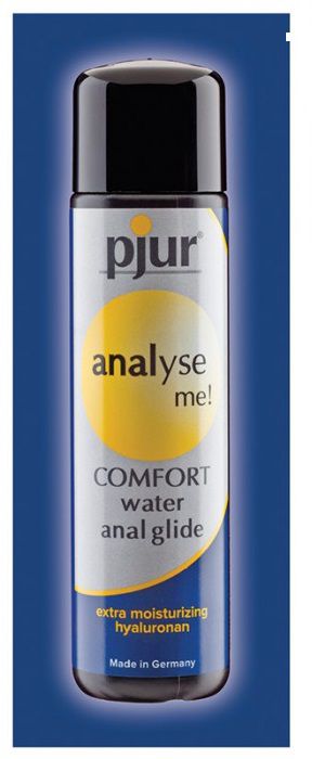 Анальный лубрикант pjur ANALYSE ME Comfort Water Anal Glide - 2 мл. - Pjur - купить с доставкой в Ульяновске