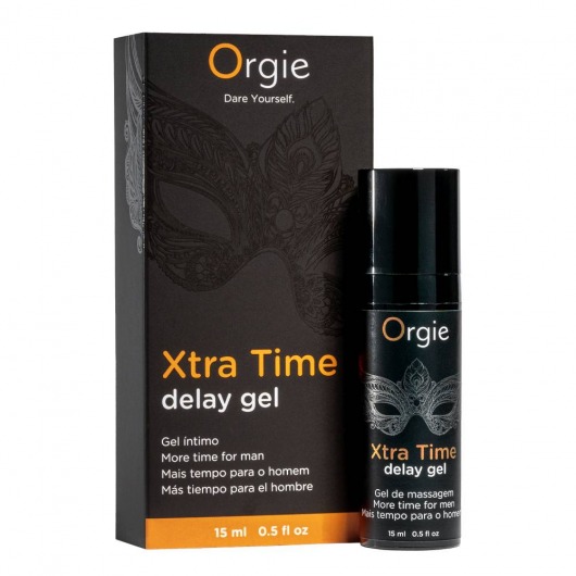 Продлевающий гель Orgie Xtra Time Delay Gel - 15 мл. - ORGIE - купить с доставкой в Ульяновске