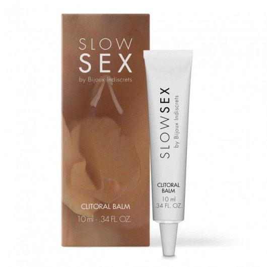 Бальзам для клитора Slow Sex Clitoral Balm - 10 мл. - Bijoux Indiscrets - купить с доставкой в Ульяновске