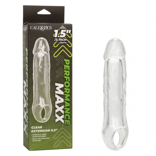 Прозрачная увеличивающая насадка Performance Maxx Extension 6.5  - 21 см. - California Exotic Novelties - в Ульяновске купить с доставкой