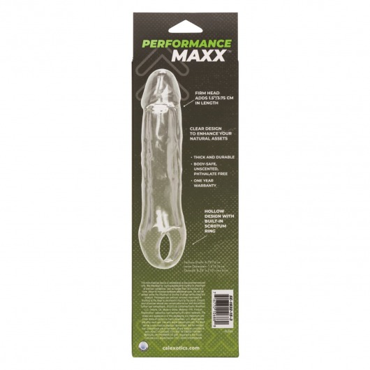 Прозрачная увеличивающая насадка Performance Maxx Extension 6.5  - 21 см. - California Exotic Novelties - в Ульяновске купить с доставкой