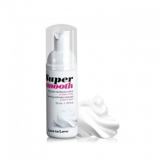 Лубрикант нежнейшая пенка Super Smooth Foaming Intime Lubricant - 50 мл. - Love to Love - купить с доставкой в Ульяновске