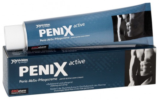 Возбуждающий крем для мужчин PeniX active - 75 мл. - Joy Division - купить с доставкой в Ульяновске