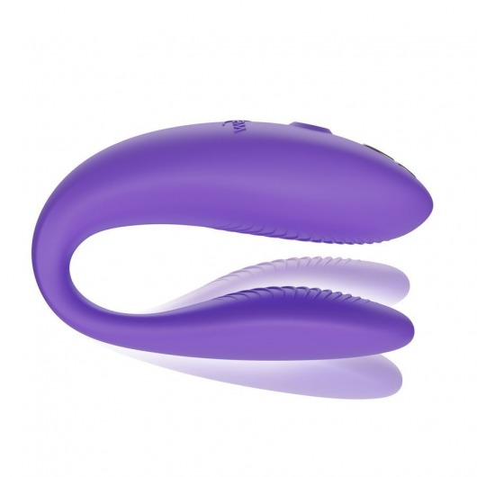 Фиолетовый вибромассажер для пар We-Vibe Sync Go - We-vibe