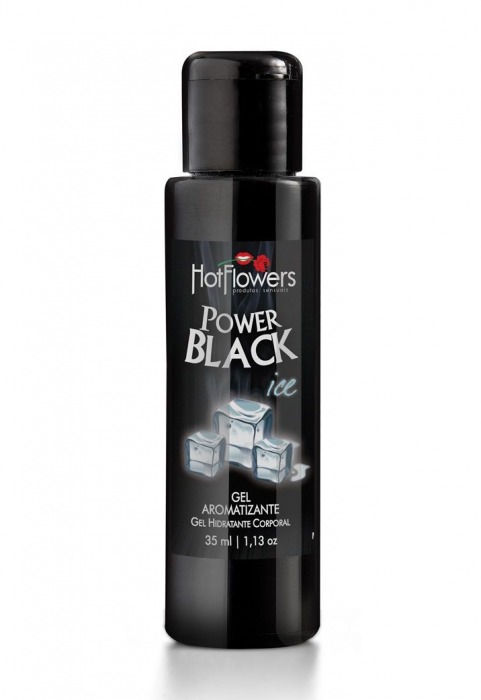 Стимулирующий гель для массажа Power Black - 35 мл. - HotFlowers - купить с доставкой в Ульяновске