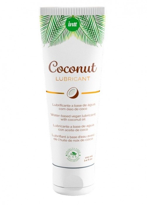 Веганская смазка на водной основе Coconut Lubricant - 100 мл. - INTT - купить с доставкой в Ульяновске