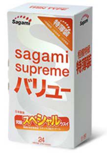 Ультратонкие презервативы Sagami Xtreme SUPERTHIN - 24 шт. - Sagami - купить с доставкой в Ульяновске