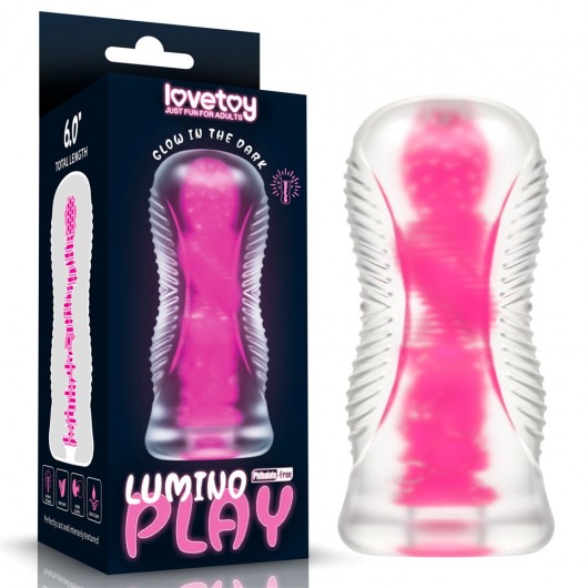 Светящийся в темноте мастурбатор 6.0 Lumino Play Masturbator - Lovetoy - в Ульяновске купить с доставкой