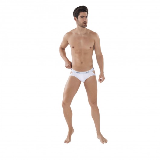 Белые мужские трусы-джоки Venture Jockstrap - Clever Masculine Underwear купить с доставкой