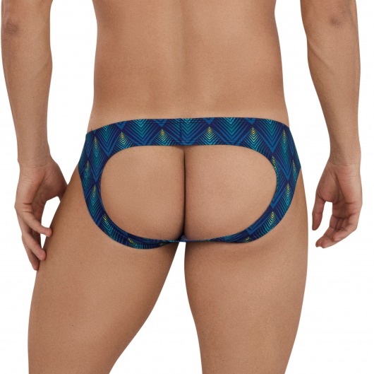 Темно-синие трусы-джоки с принтом Magical Jockstrap - Clever Masculine Underwear купить с доставкой