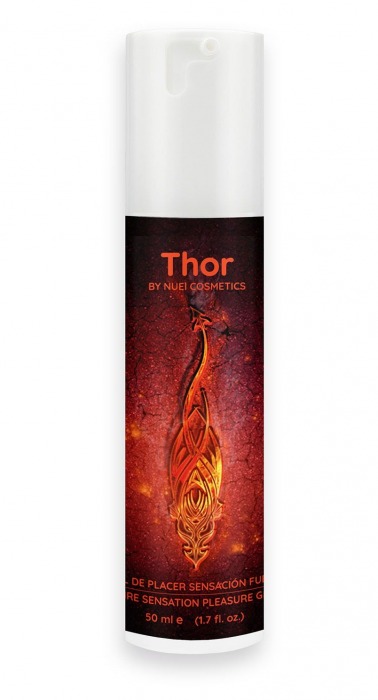 Возбуждающий унисекс гель Thor Fire Gel - 50 мл. - Nuei cosmetics - купить с доставкой в Ульяновске