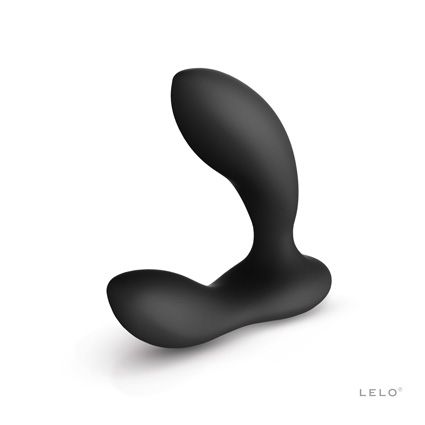 Чёрный перезаряжаемый стимулятор простаты Bruno Black - Lelo - в Ульяновске купить с доставкой