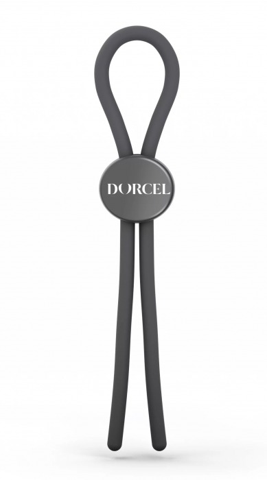 Серое эрекционное лассо на пенис Mr Dorcel - Dorcel - в Ульяновске купить с доставкой