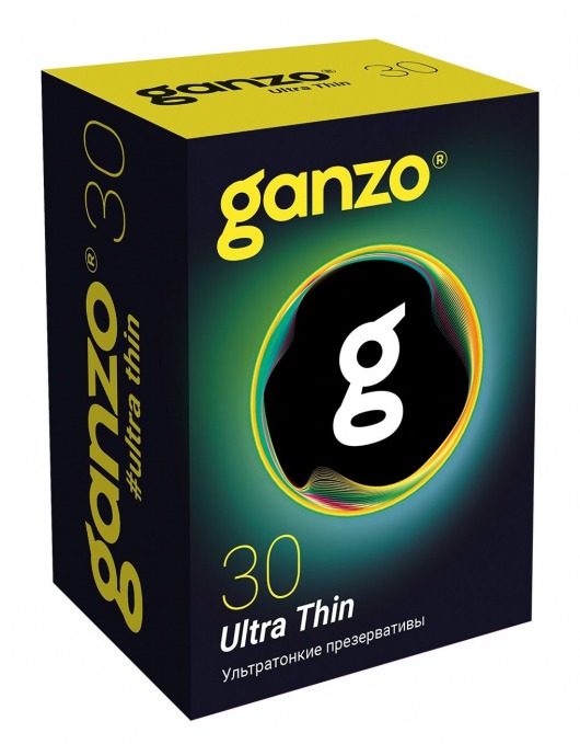 Супертонкие презервативы Ganzo Ultra thin - 30 шт. - Ganzo - купить с доставкой в Ульяновске