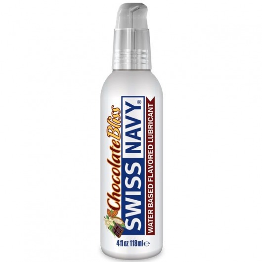 Лубрикант с ароматом шоколада Swiss Navy Chocolate Bliss Lube - 118 мл. - Swiss navy - купить с доставкой в Ульяновске