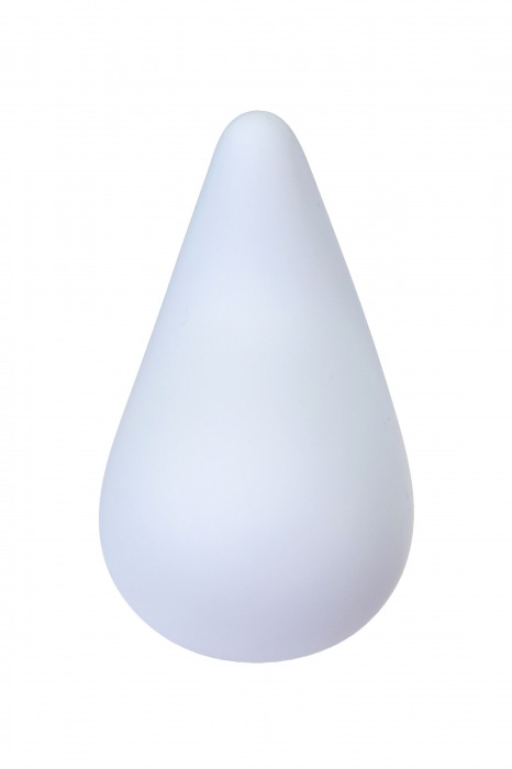 Голубой вибромассажер в форме капли Dew Drop - Satisfyer