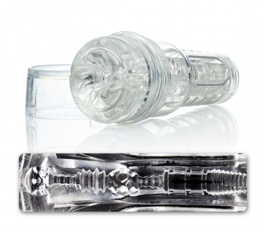Прозрачный мастурбатор Fleshlight - Go Torque Ice - Fleshlight - в Ульяновске купить с доставкой