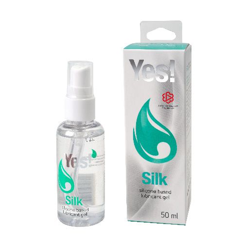 Силиконовая гипоаллергенная вагинальная смазка Yes Silk - 50 мл. - Sitabella - купить с доставкой в Ульяновске