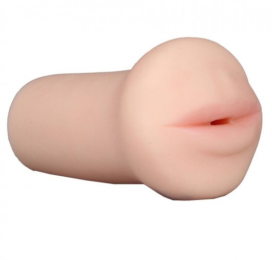 Нежный мастурбатор-ротик REALSTUFF 5INCH MASTURBATOR BJ - Dream Toys - в Ульяновске купить с доставкой