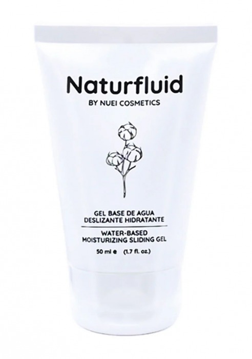 Экстраскользкий лубрикант на водной основе Nuei Naturfluid - 50 мл. - Nuei cosmetics - купить с доставкой в Ульяновске