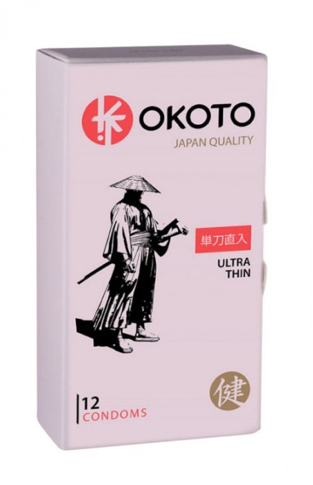 Тонкие презервативы OKOTO Ultra Thin - 12 шт. - Sitabella - купить с доставкой в Ульяновске