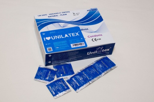 Классические презервативы Unilatex Natural Plain - 144 шт. - Unilatex - купить с доставкой в Ульяновске