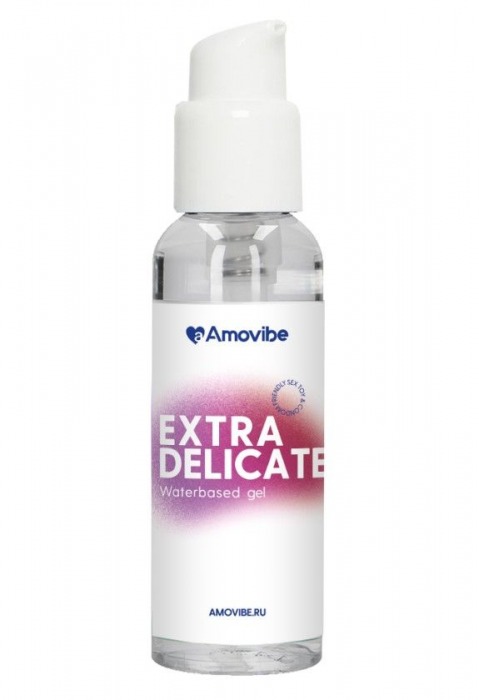 Гель на водной основе Amovibe Extra Delicate - 100 мл. - Amovibe - купить с доставкой в Ульяновске