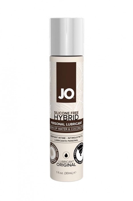 Водно-масляный лубрикант JO Silicon free Hybrid Lubricant ORIGINAL- 30 мл. - System JO - купить с доставкой в Ульяновске