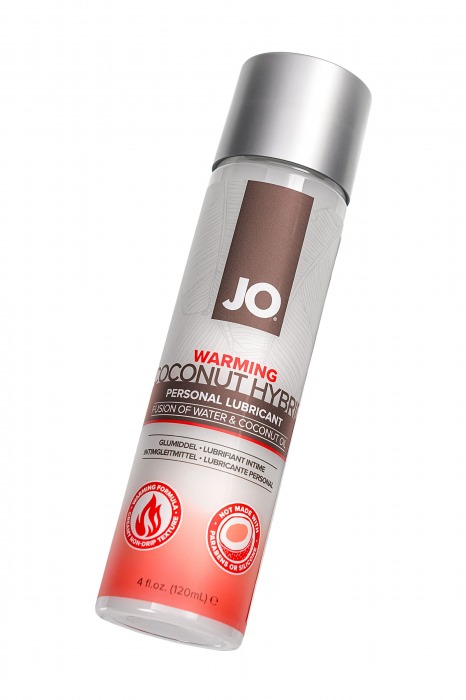 Водно-масляный лубрикант с разогревающим эффектом Hybrid Lubricant WARMING - 120 мл. - System JO - купить с доставкой в Ульяновске