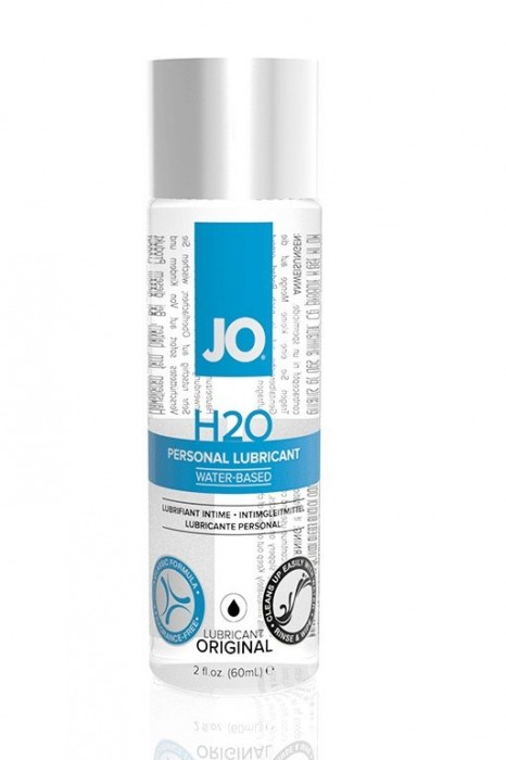 Нейтральный лубрикант на водной основе JO Personal Lubricant H2O - 60 мл. - System JO - купить с доставкой в Ульяновске