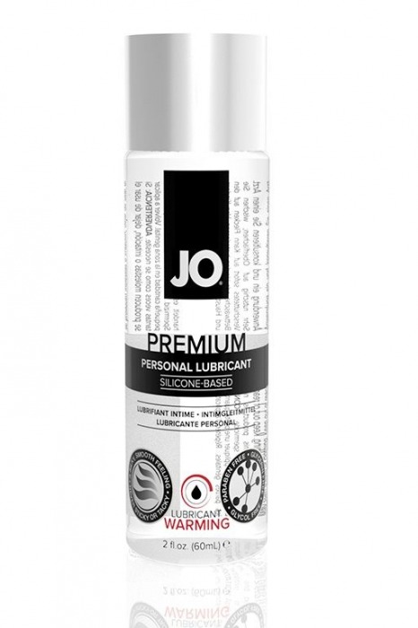 Возбуждающий лубрикант на силиконовой основе JO Personal Premium Lubricant  Warming - 60 мл. - System JO - купить с доставкой в Ульяновске