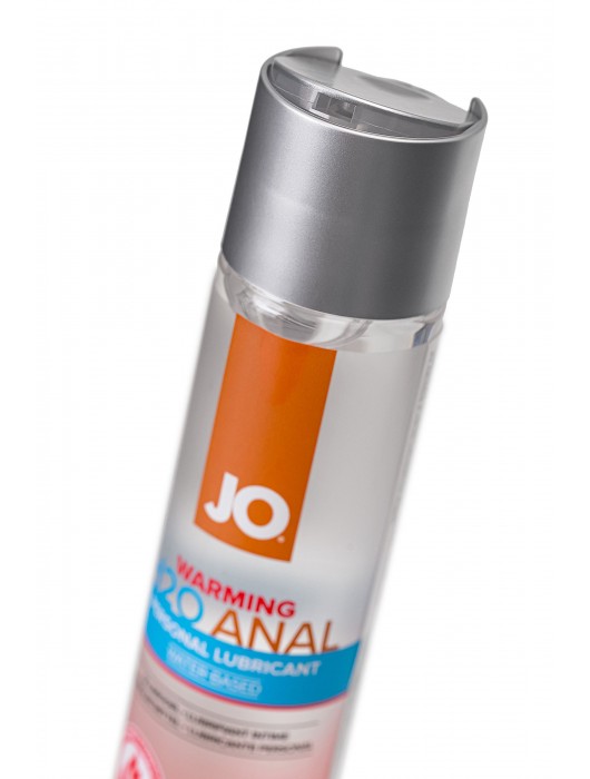 Анальный согревающий лубрикант на водной основе JO Anal H2O Warming - 120 мл. - System JO - купить с доставкой в Ульяновске