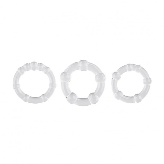 Набор из 3 эрекционных колец Erection Rings Set - Selopa - в Ульяновске купить с доставкой