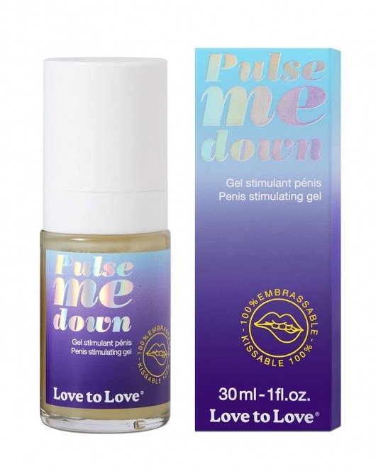 Стимулирующий гель для пениса Pulse Me Down - 30 мл. - Love to Love - купить с доставкой в Ульяновске