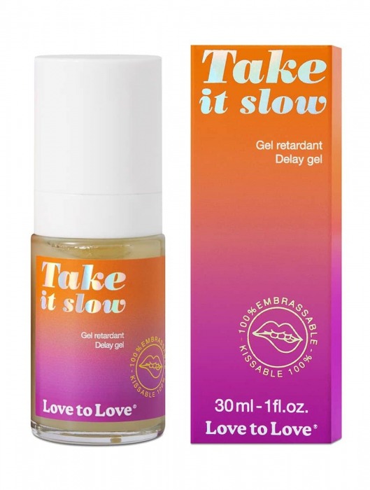 Пролонгирующий гель для мужчин Take It Slow - 30 мл. - Love to Love - купить с доставкой в Ульяновске