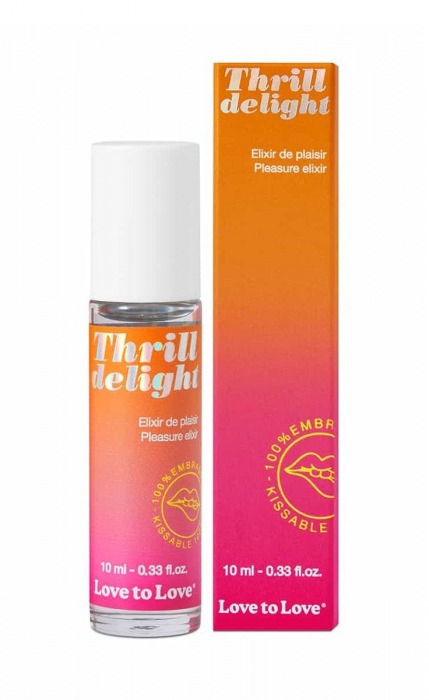 Возбуждающий гель Thrill Delight - 10 мл. - Love to Love - купить с доставкой в Ульяновске