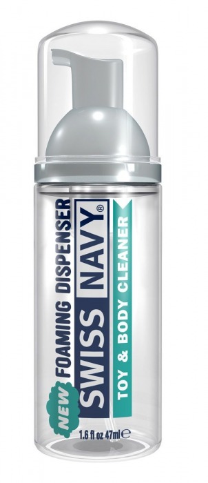 Очищающая пенка для игрушек и тела Toy   Body Cleaner Foamer - 47 мл. - Swiss navy - купить с доставкой в Ульяновске