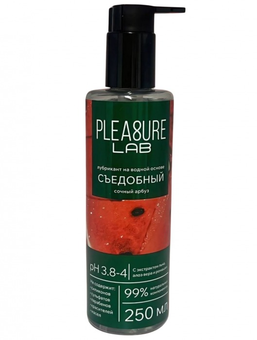 Лубрикант на водной основе Pleasure Lab с ароматом арбуза - 250 мл. - Pleasure Lab - купить с доставкой в Ульяновске