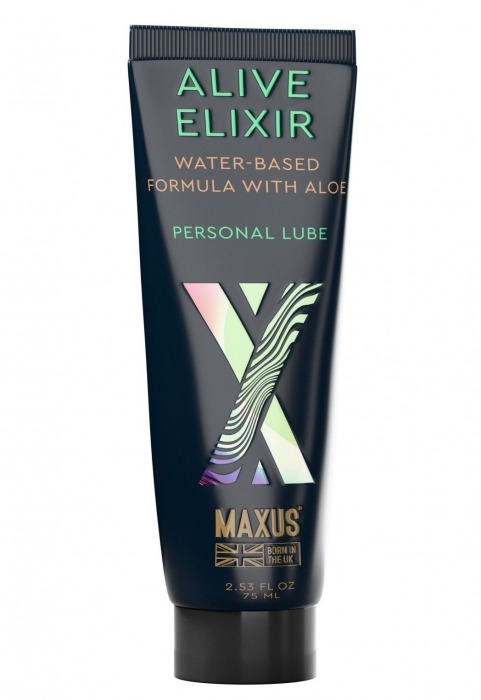 Интимный гель на водной основе MAXUS Alive Elixir - 75 мл. - Maxus - купить с доставкой в Ульяновске