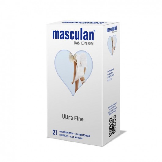 Особо тонкие презервативы Masculan Ultra Fine - 21 шт. - Masculan - купить с доставкой в Ульяновске
