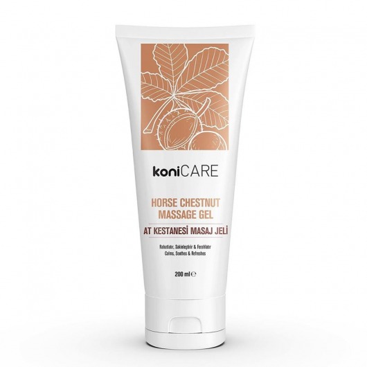 Расслабляющий массажный гель Konicare Horse Chestnut Massage Gel - 200 мл. - KoniCARE - купить с доставкой в Ульяновске