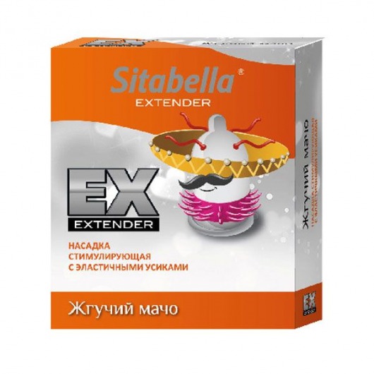 Стимулирующая насадка Sitabella Extender  Жгучий мачо - Sitabella - купить с доставкой в Ульяновске