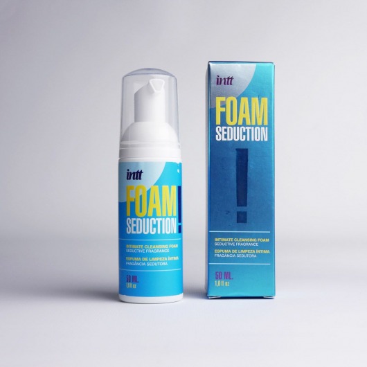 Очищающая пенка для тела Foam Seduction - 50 мл. - INTT - купить с доставкой в Ульяновске