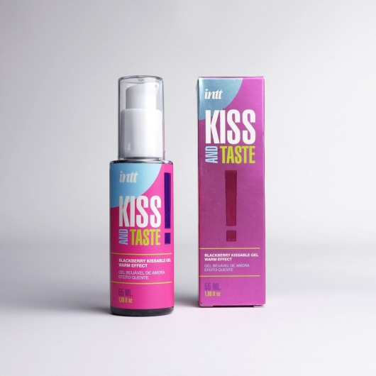 Массажный гель для тела Kiss and Taste - 55 мл. - INTT - купить с доставкой в Ульяновске