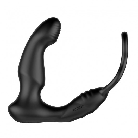Черный двухмоторный массажер простаты Nexus Simul8 Wave Edition - Nexus Range - в Ульяновске купить с доставкой