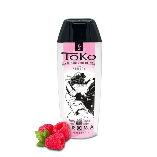 Интимная смазка TOKO Aroma Raspberry Feeling с ароматом малины - 165 мл. - Shunga - купить с доставкой в Ульяновске