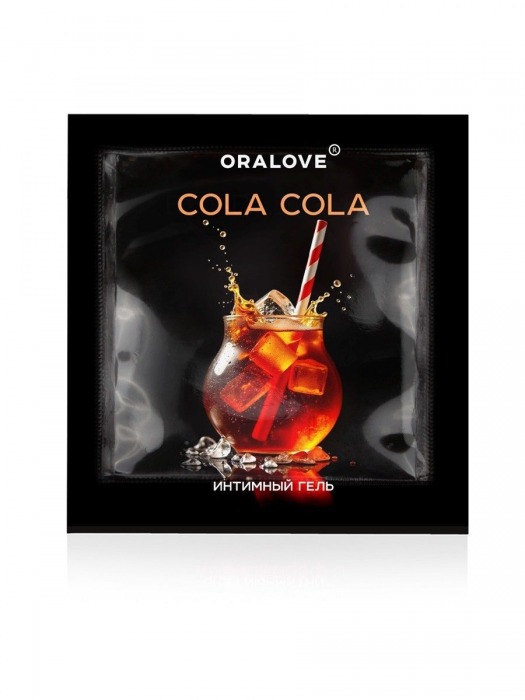 Саше съедобной оральной смазки OraLove с ароматом колы - 3 гр. - Биоритм - купить с доставкой в Ульяновске