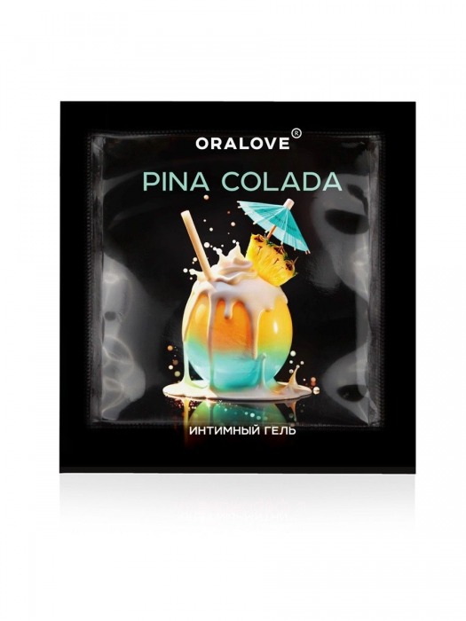 Саше съедобной оральной смазки OraLove с ароматом пина колада - 3 гр. - Биоритм - купить с доставкой в Ульяновске