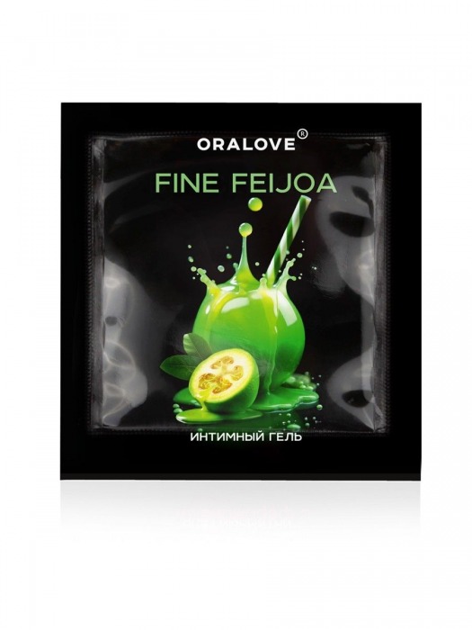 Саше съедобной оральной смазки OraLove с ароматом фейхоа - 3 гр. - Биоритм - купить с доставкой в Ульяновске