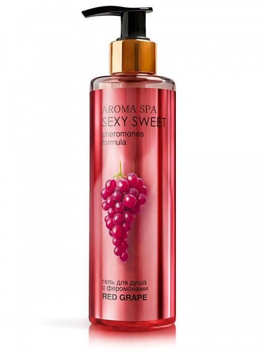 Гель для душа с феромонами и ароматом винограда Red Grape - 200 мл. -  - Магазин феромонов в Ульяновске